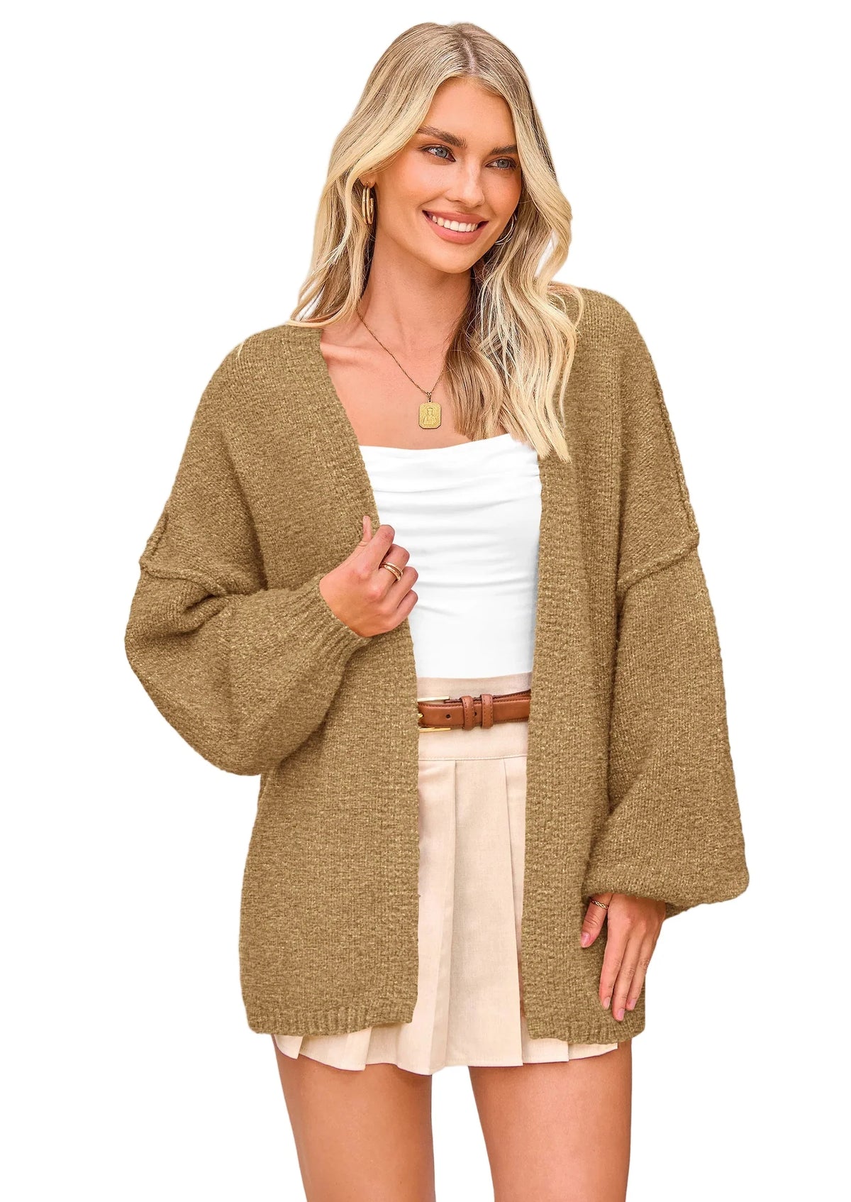 SCULPTD Oversized Cardigan Sweater